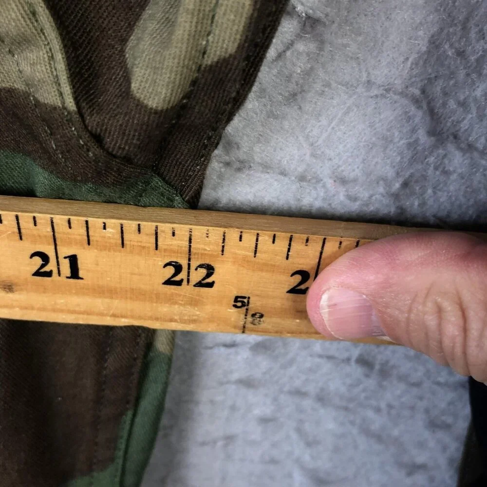 US Army BDU Jacket Mens Medium Regular Woodland Camo Field Coat Military Combat